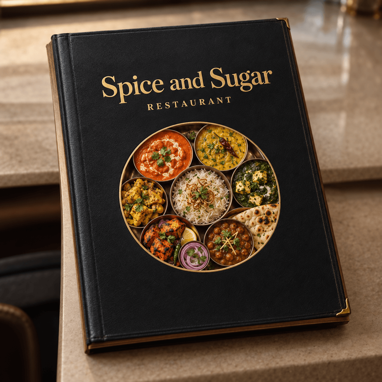 Restaurant Menu Book